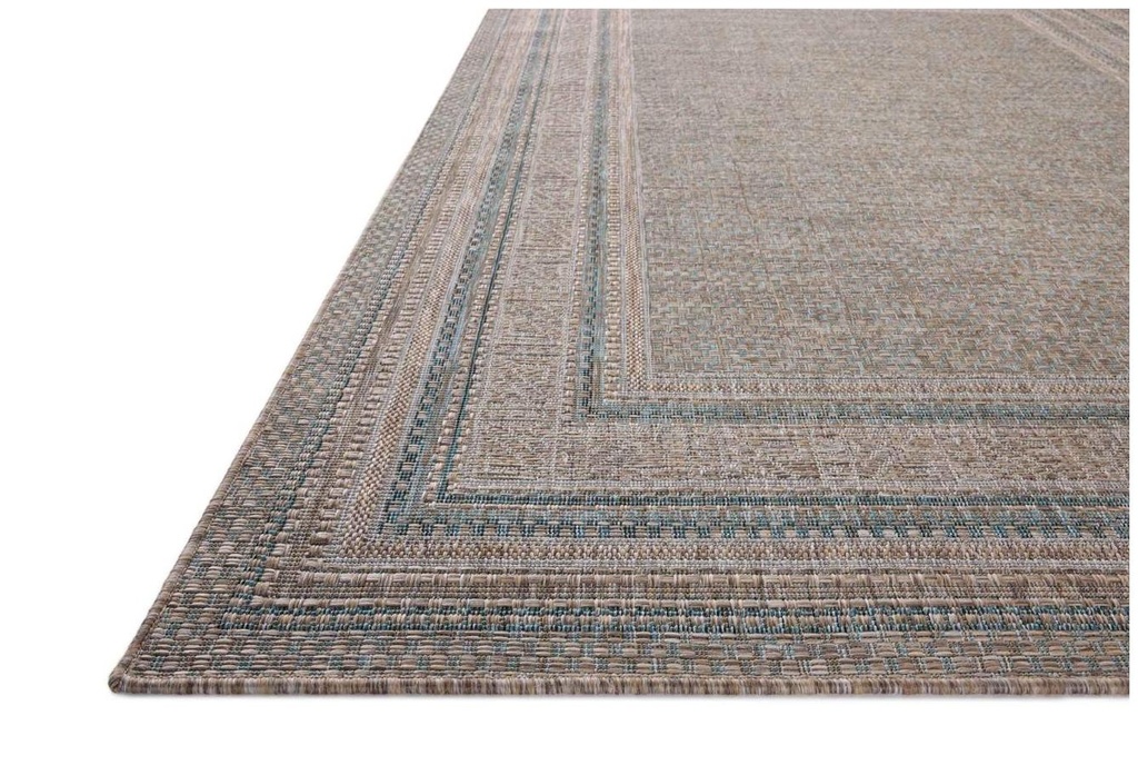 TOPANGA TOP-05 NATURAL / TEAL