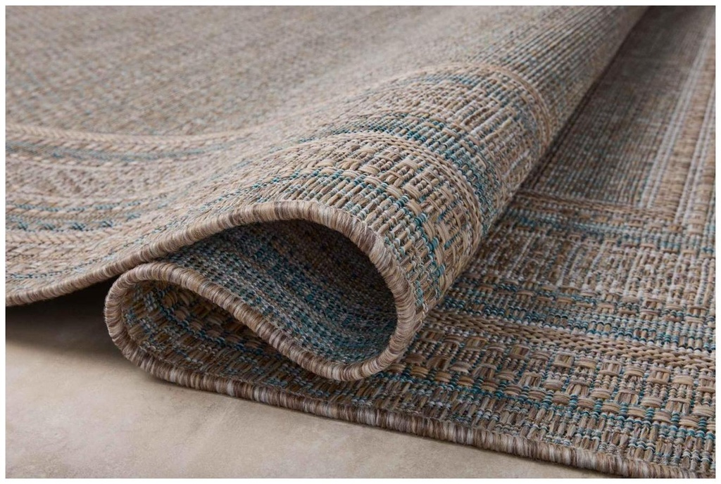 TOPANGA TOP-05 NATURAL / TEAL
