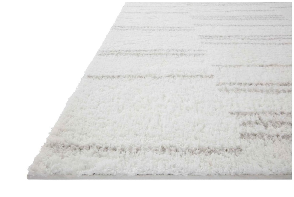 BLISS SHAG BLS-02 WHITE / GREY