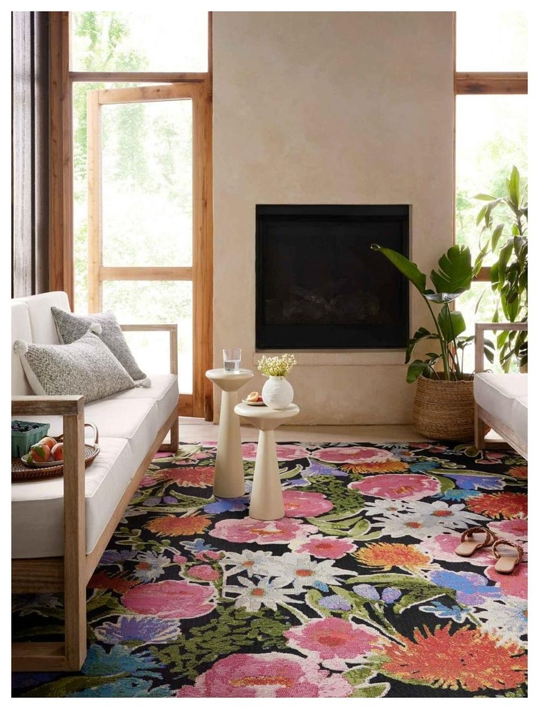 BOTANICAL BOT-01 BLACK / MULTI