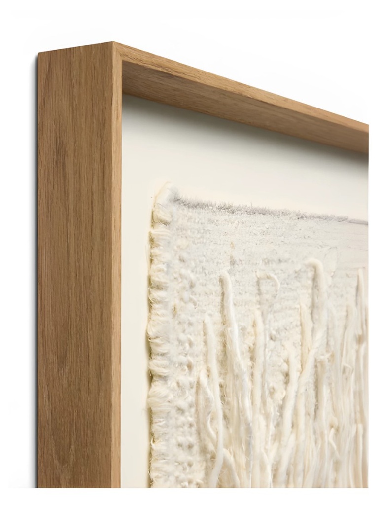WOOD FRAME IVORY FALLS