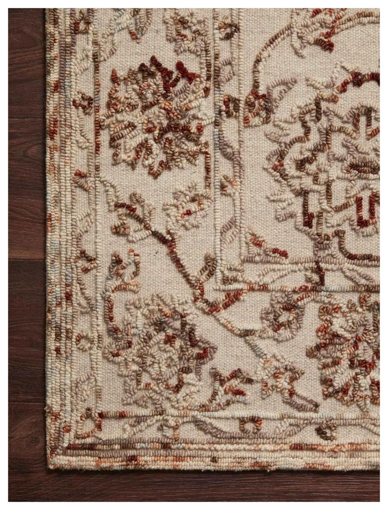 HALLE HAE-03 TAUPE / RUST