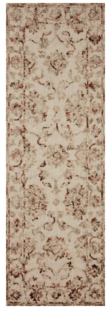 HALLE HAE-03 TAUPE / RUST