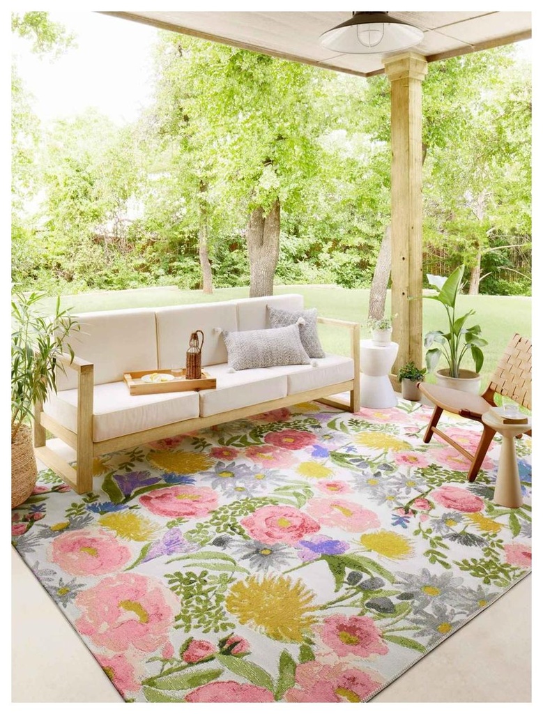 BOTANICAL BOT-01 IVORY / MULTI