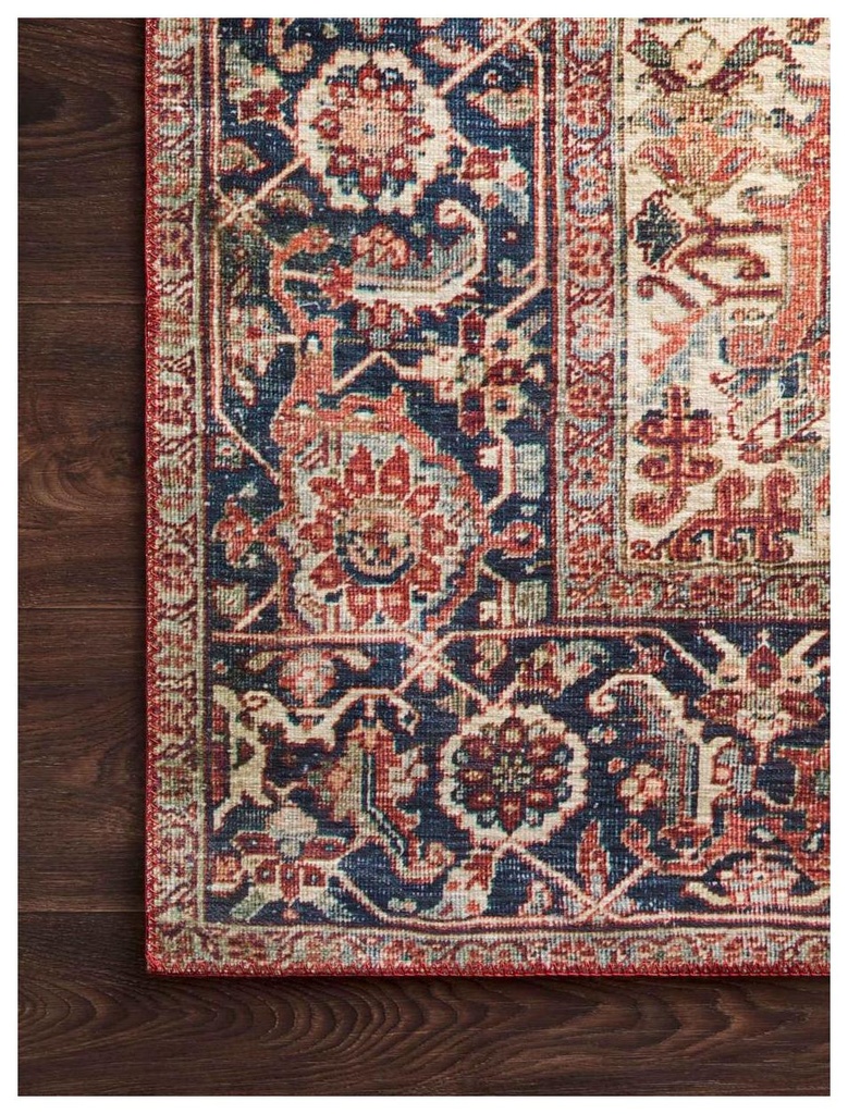LAYLA LAY-08 RED / NAVY