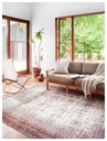 LAYLA LAY-12 IVORY / BRICK