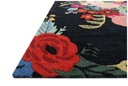 LES FLEURS LES-03 BLACK / MULTI