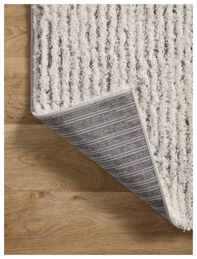 LEVITT SHAG LEV-02 IVORY / GREY