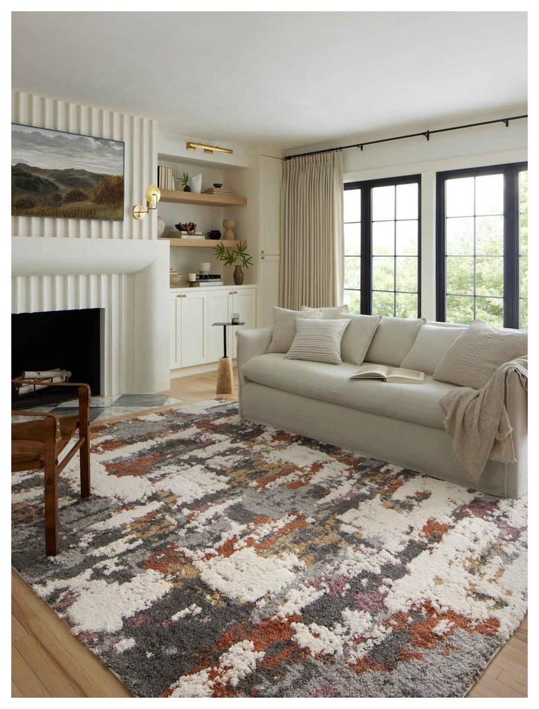 LEVITT SHAG LEV-04 GREY / MULTI