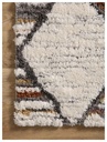 LEVITT SHAG LEV-05 IVORY / FIESTA