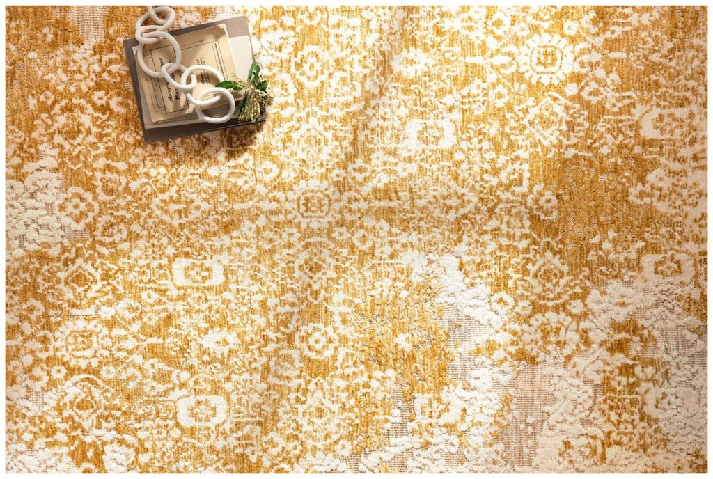 LINDSAY LIS-01 GOLD / ANTIQUE WHITE