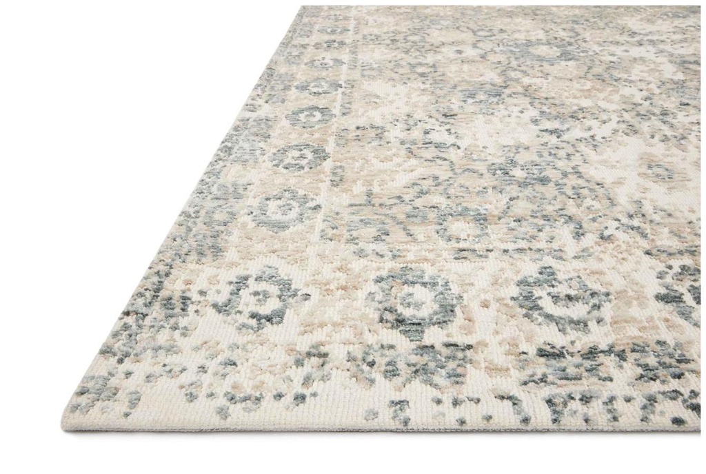 LINDSAY LIS-03 ANTIQUE WHITE / AQUA