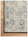 LINDSAY LIS-03 ANTIQUE WHITE / AQUA