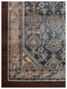 LENNA LEA-01 INDIGO / NATURAL