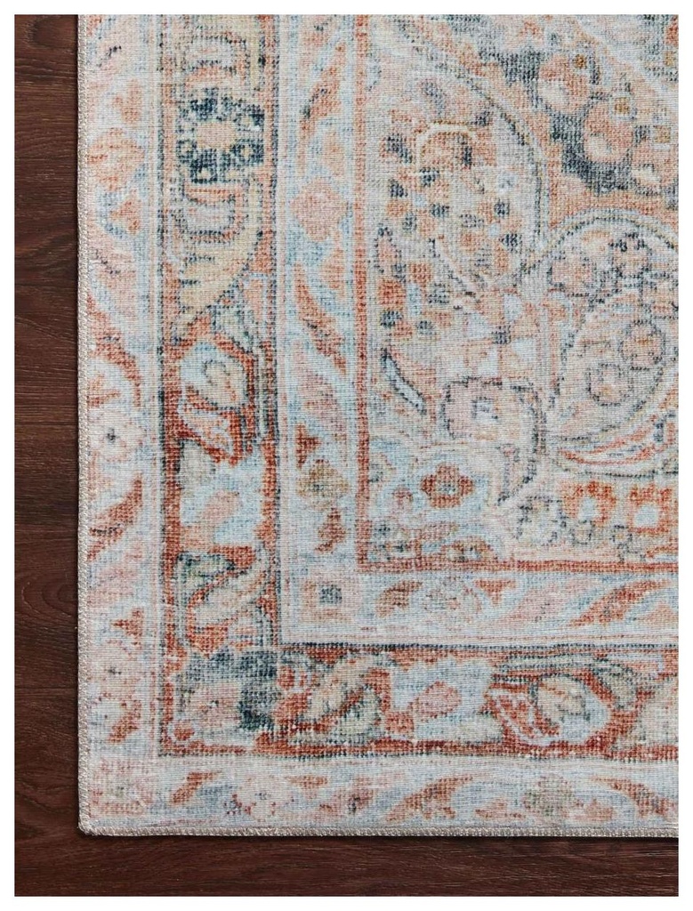 LENNA LEA-02 OCEAN / APRICOT