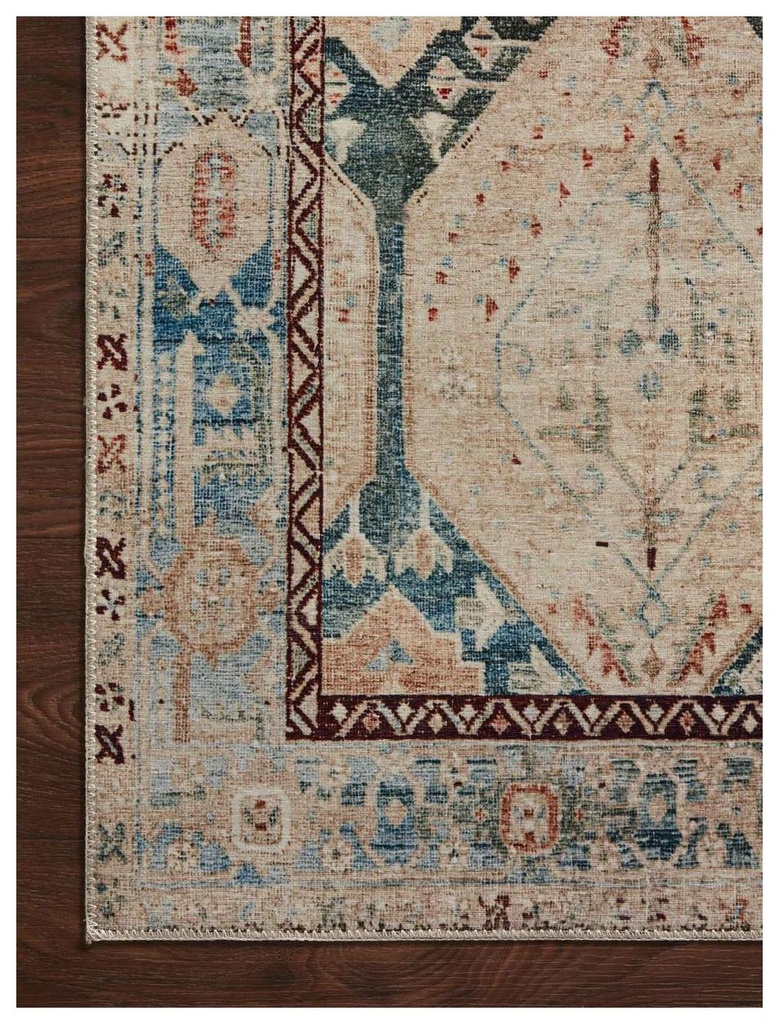 LENNA LEA-05 DENIM / SAND