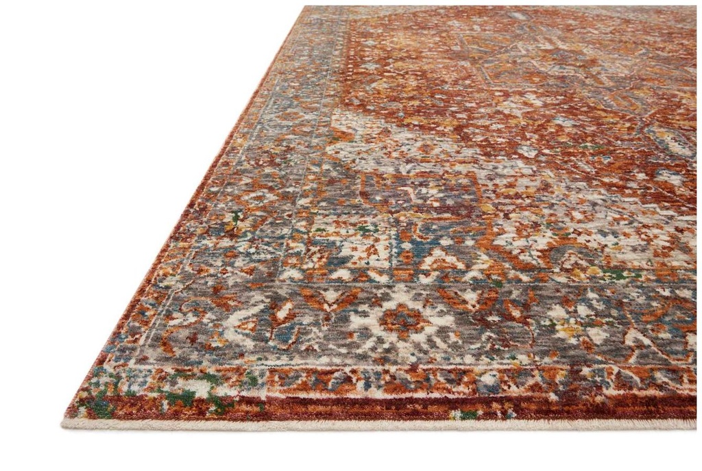 LOURDES LOU-02 RUST / MULTI