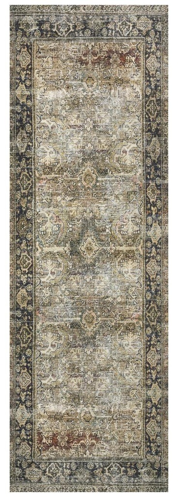 LAYLA LAY-03 OLIVE / CHARCOAL