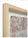 WOOD FRAME CRIPPLE PINK / IVORY