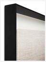 WOOD FRAME DEMET BROWN / BEIGE