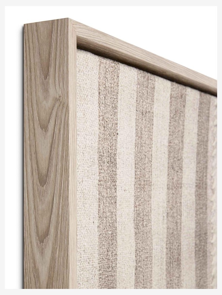 WOOD FRAME PIECE BEIGE / BROWN
