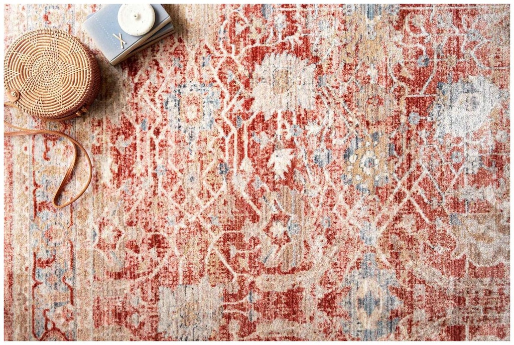 CLAIRE CLE-01 RED / IVORY