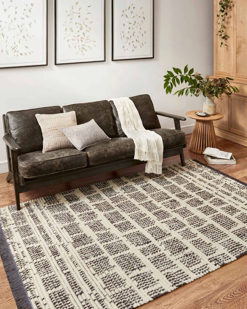 ALICE ALI-02 CREAM / CHARCOAL
