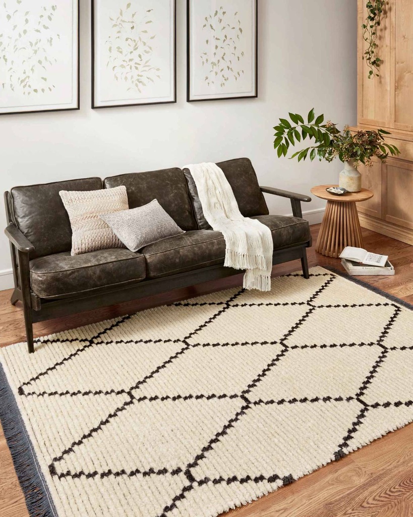 ALICE ALI-04 CREAM / CHARCOAL