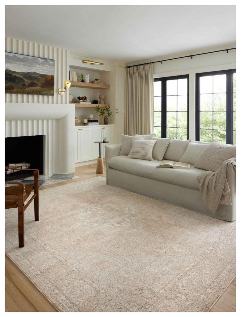 ODETTE ODT-05 BEIGE / SILVER