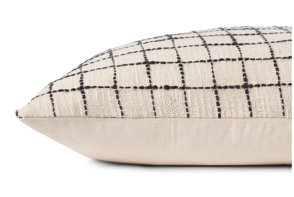 PILLOWS PMH0040 IVORY / BLACK