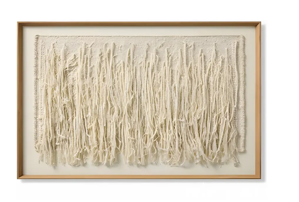 WOOD FRAME IVORY FALLS