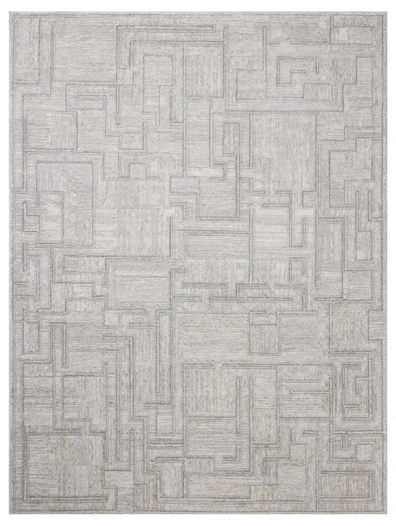 HOLLIS HOL-01 GREY / IVORY