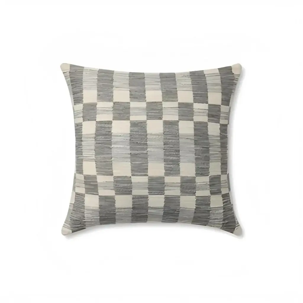 PILLOWS PAL0049 CHARCOAL / IVORY