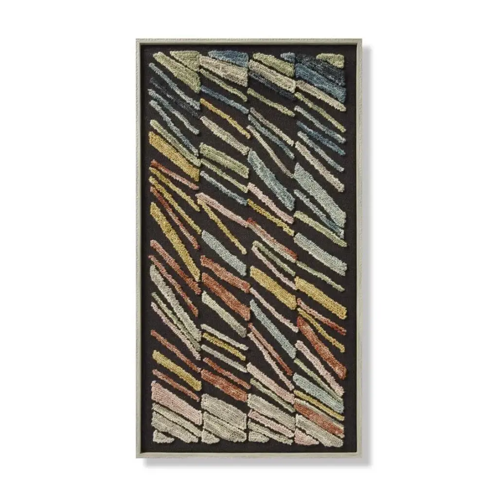 WOOD FRAME DRAFT BLACK / MULTI