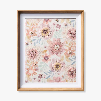 WOOD FRAME ALBOR YELLOW / MULTI