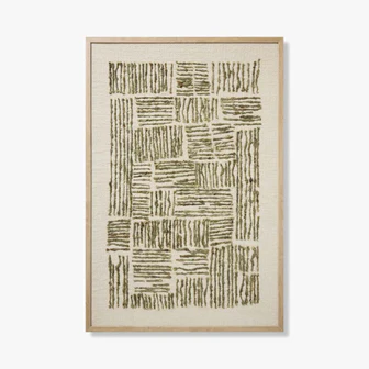 WOOD FRAME ALLEG BROWN / IVORY