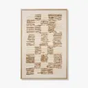 WOOD FRAME ANDEL MULTI / BLACK