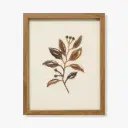 WOOD FRAME ANNAP BROWN / BEIGE