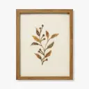 WOOD FRAME APOLL ORANGE / BEIGE