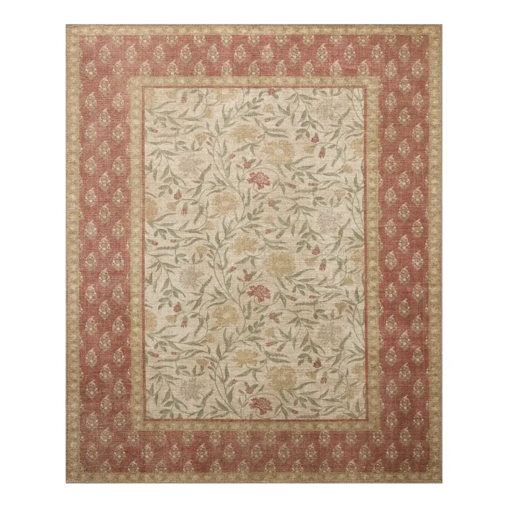 EDINBURGH EDN-01 IVORY / SPICE