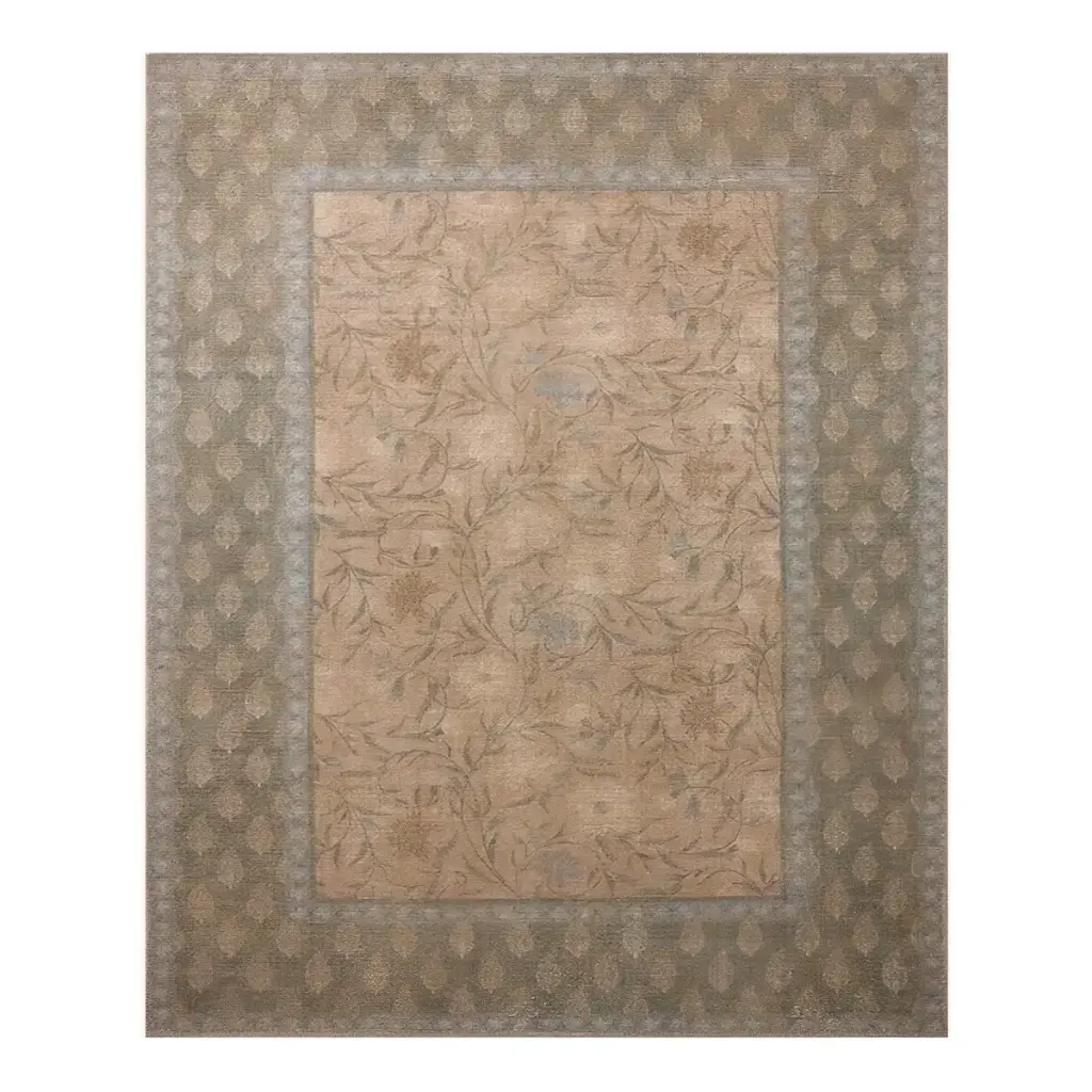 EDINBURGH EDN-01 SAND / GREEN
