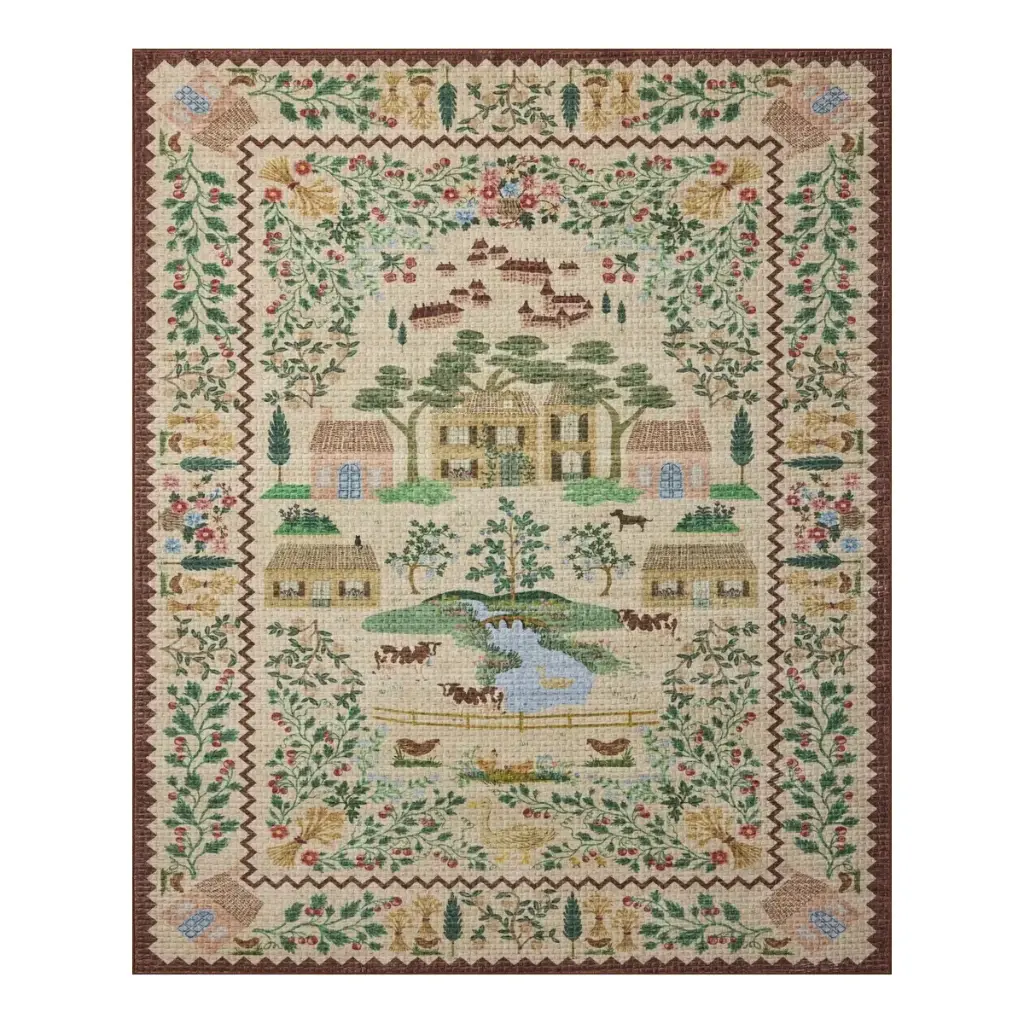 ORCHARD ORH-02 ANTIQUE IVORY / MULTI