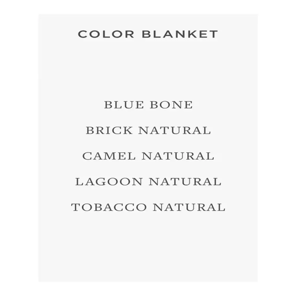 WOODRIFF WDR-01 COLOR BLANKET