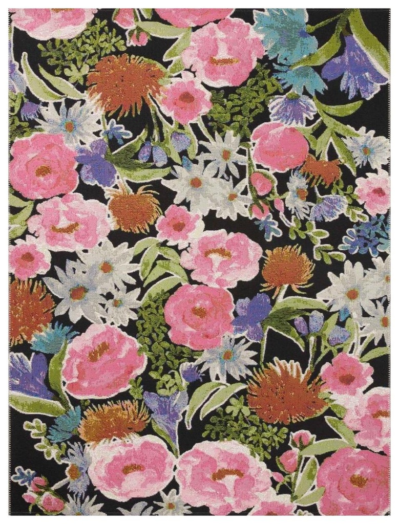 BOTANICAL BOT-01 BLACK / MULTI