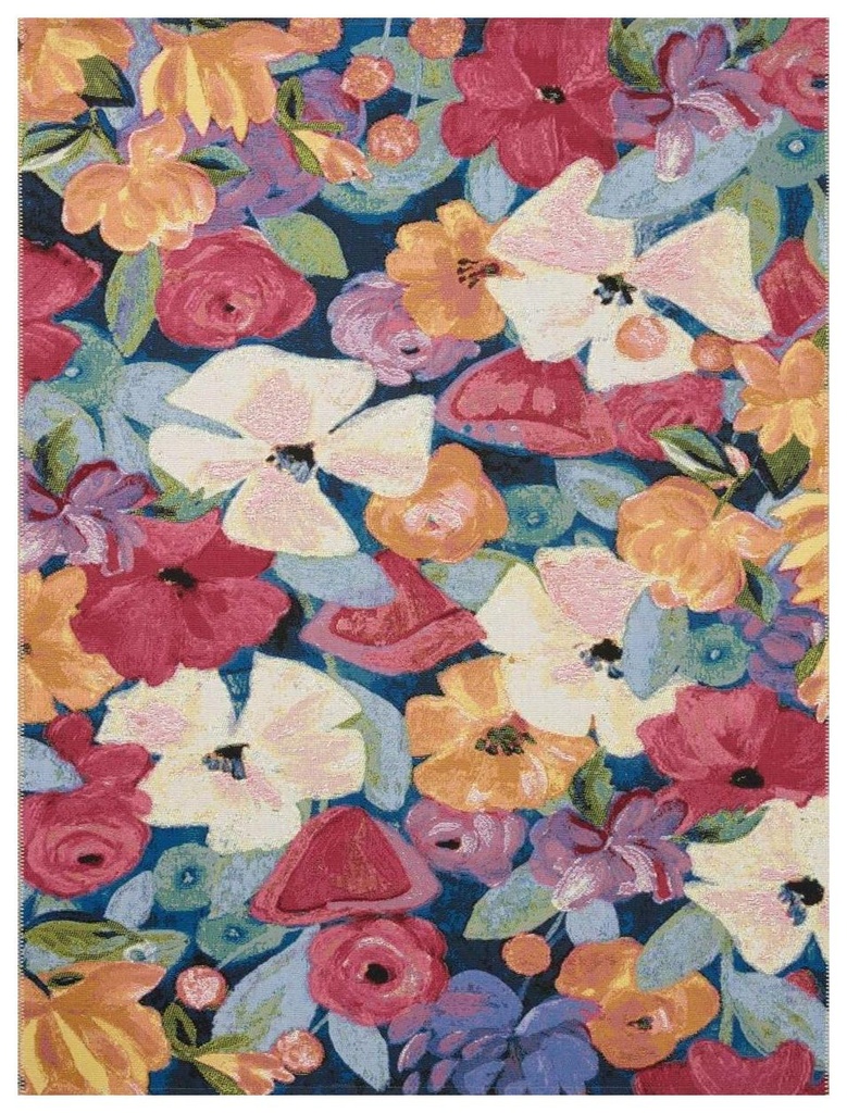 BOTANICAL BOT-02 NAVY / MULTI