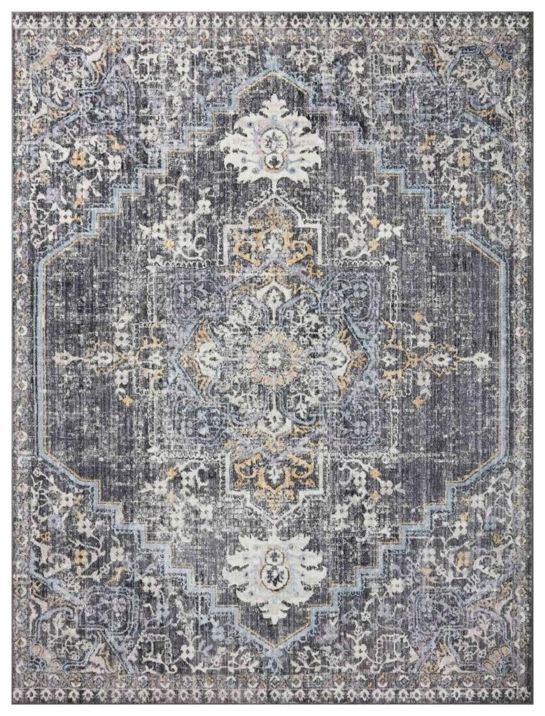 CASSANDRA CSN-02 CHARCOAL / GOLD