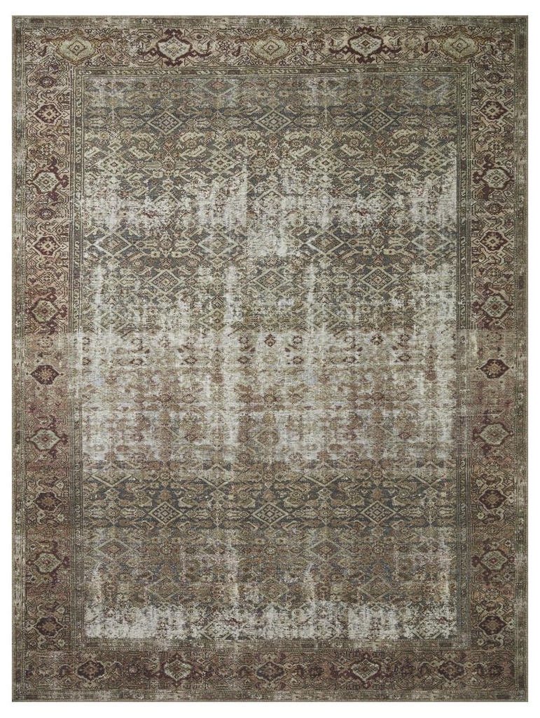 GEORGIE GER-07 MOSS / SALMON