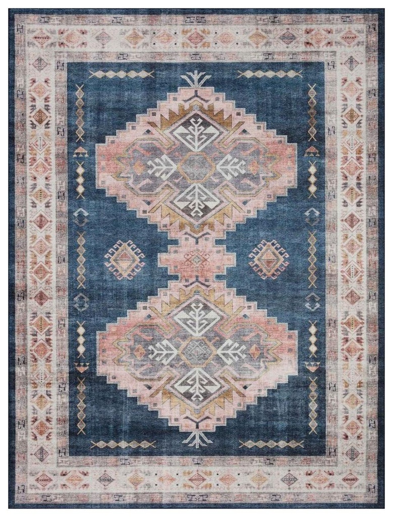 HEIDI HEI-03 DENIM / BLUSH