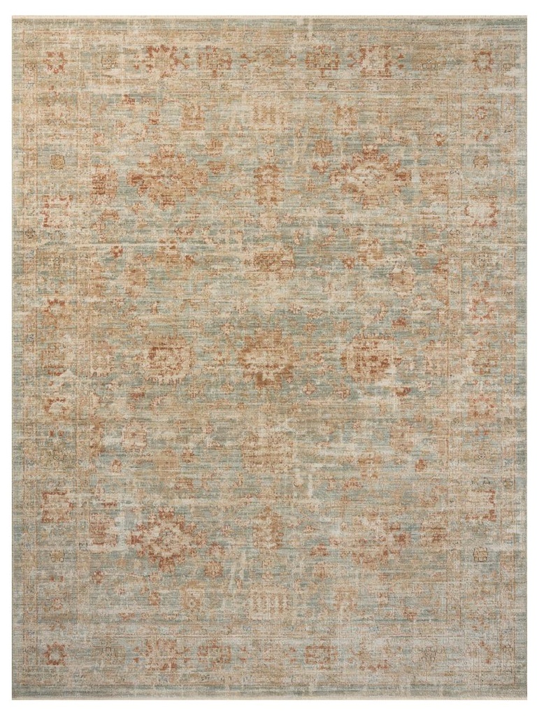 HERITAGE HER-06 AQUA / TERRACOTTA