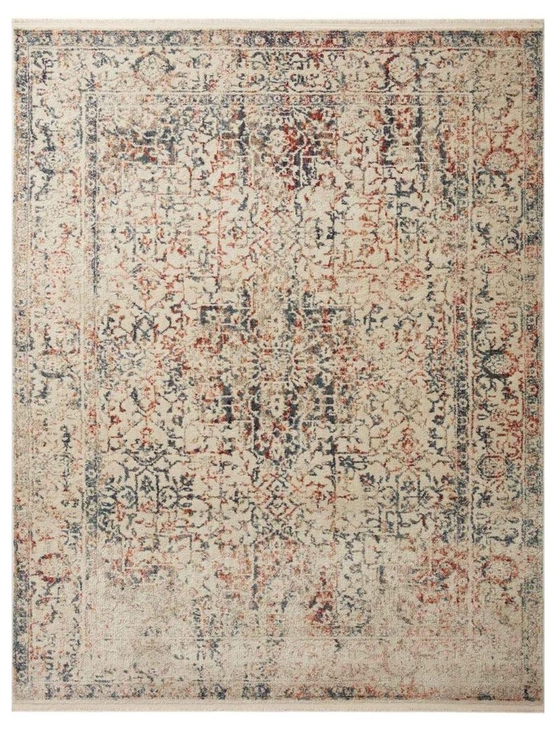 JANEY JAY-04 IVORY / MULTI